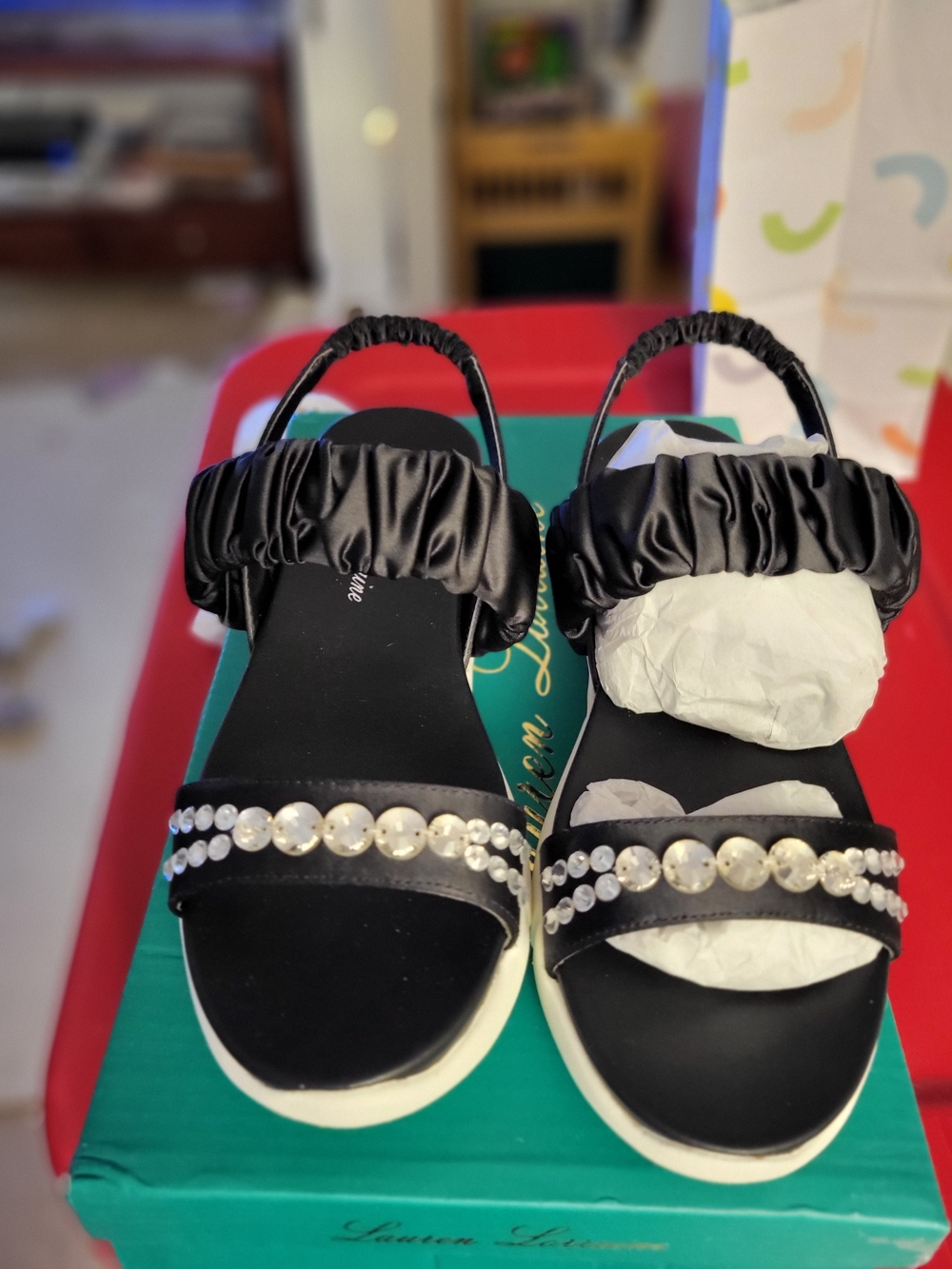 Lauren Lorraine Annie Black Shoes